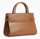 SAC A MAIN MOYEN MODELE LE TANNEUR EMILIE EN CUIR LISSE ET NUBUCK TAN TEMI16M1G05 www.solene-maroqui