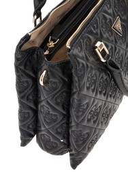 SAC A MAIN GUESS ADELASIA BLACK HWQL95806 www.solene-maroquinerie.fr