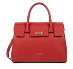 SAC TROTTEUR LANCASTER FOULONN MILANO COSMOS ROUGE 547-56 ROUGE www.solene-maroquinerie.fr