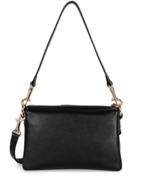 SAC POCHETTE LANCASTER DUNE NOIR 529-73 NOIR www.solene-maroquinerie.fr