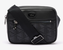 SAC REPORTER MONOGRAMME LACOSTE NH4401MR 000 www.solene-maroquinerie.fr