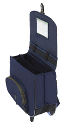 CARTABLE A ROULETTES TANN'S SOAN MARINE 38CM 42165 www.solene-maroquinerie.fr