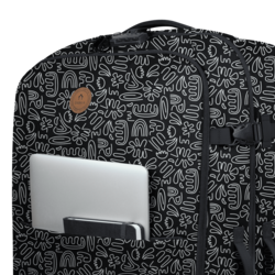 VALISE SOUPLE 2 ROUES CABAIA SOFT SUITCASE 2 WHEELS L AMIENS www.solene-maroquinerie.fr