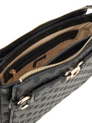 SAC EN BANDOULIERE GUESS ARLENA LOGO PS933604 BLACK LOGO www.solene-maroquinerie.fr