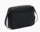 SAC BANDOULIRE MOYEN MODLE LE TANNEUR ROMY EN CUIR GRAIN ET LISSE NOIR TROM1112N01 www.solene-mar