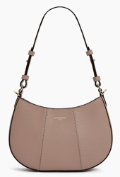 PETIT SAC DEMI LUNE LE TANNEUR JULIETTE EN CUIR GRAIN GRIS DE PARME TJET1050S12 www.solene-maroquin