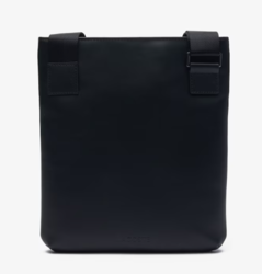 SAC A BANDOULIERE MONOGRAMME LACOSTE NOIR NH4576MR 000 www.solene-maroquinerie.fr