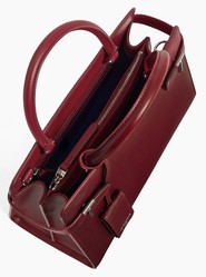 SAC A MAIN MOYEN MODELE LE TANNEUR EMILIE SIGNATURE T ROUGE REVOLUTION TEMI1610R11 www.solene-maroqu