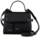 PETIT SAC  MAIN  RABAT LE TANNEUR EMILIE EN CUIR GRAIN NOIR TEMI1001N01 www.solene-maroquinerie.f
