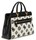 SAC A MAIN GUESS SESTRI LOGO NATURAL BLACK CL900106 www.solene-maroquinerie.fr