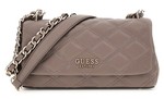 SAC EN BANDOULIERE GUESS TAMSIN DARK TAUPE QG963221 www.solene-maroquinerie.fr