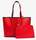 SAC CABAS ANNA RVERSIBLE BICOLORE MARINE ROUGE NF2142AA B50 www.solene-maroquinerie.fr