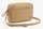 Sacoche zippe femme Lacoste avec imprim monogramme viennois beige NF3961DG L01 www.solene-maroquin