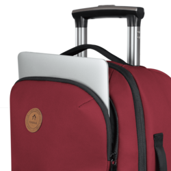 VALISE SOUPLE 2 ROUES CABAIA SOFT SUITCASE 2 WHEELS XS SIBIU www.solene-maroquinerie.fr