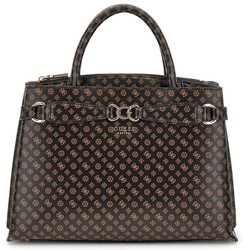 SAC A MAIN GUESS ARLENA LOGO PS933606 MOCHA LOGO www.solene-maroquinerie.fr