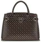 SAC A MAIN GUESS ARLENA LOGO PS933606 MOCHA LOGO www.solene-maroquinerie.fr