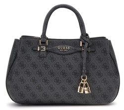 SAC A MAIN GUESS KATYA COAL LOGO SG965206 www.solene-maroquinerie.fr