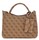 SAC A MAIN GUESS BRENTON LG964805 LATTE LOGO www.solene-maroquinerie.fr