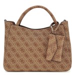 SAC A MAIN GUESS BRENTON LG964805 LATTE LOGO www.solene-maroquinerie.fr