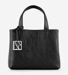 PETIT SAC A MAIN EMBOSS ARMANI EXCHANGE NOIR 942647CC793100020 www.solene-maroquinerie.fr