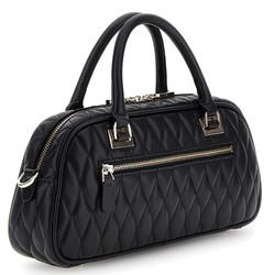 PETIT SAC A MAIN GUESS VALLA QG812205 BLACK www.solene-maroquinerie.fr