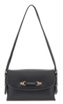 SAC EN BANDOULIERE GUESS LEFIA BLACK KG964419 www.solene-maroquinerie.fr