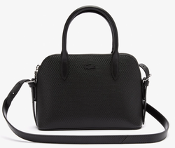 Sac bugatti  bandoulire amovible Chantaco en cuir piqu NOIR NF3723KL 000 www.solene-maroquinerie.