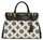 SAC A MAIN GUESS SESTRI LOGO NATURAL BLACK CL900106 www.solene-maroquinerie.fr