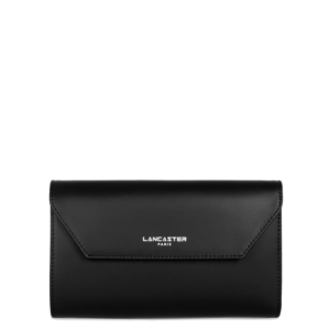 COMPAGNON DOS A DOS LANCASTER SMOOTH NOIR 137-04 NOIR www.solene-maroquinerie.fr