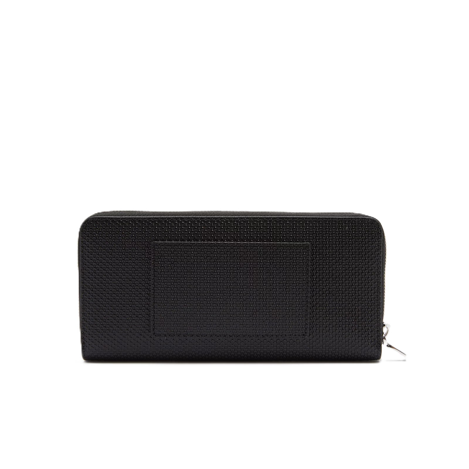 GRAND PORTEFEUILLE EN CUIR PIQUÉ LACOSTE CHATACO NOIR NF3885KL 000 www.solene-maroquinerie.fr 3