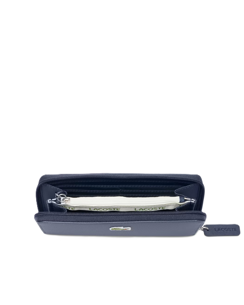GRAND PORTEFEUILLE ZIPPÉ LACOSTE L.12.12 CONCEPT PENOMBRE NF2900PO 141 www.solene-maroquinerie.fr 2