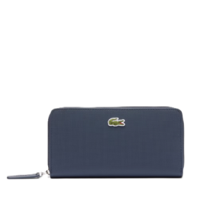 GRAND PORTEFEUILLE ZIPPÉ LACOSTE L.12.12 CONCEPT PENOMBRE NF2900PO 141 www.solene-maroquinerie.fr