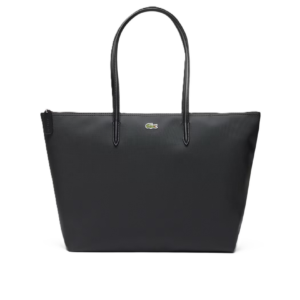 GRAND SAC CABAS LACOSTE L.12.12 CONCEPT NOIR NF1888PK 000 www.solene-maroquinerie.fr
