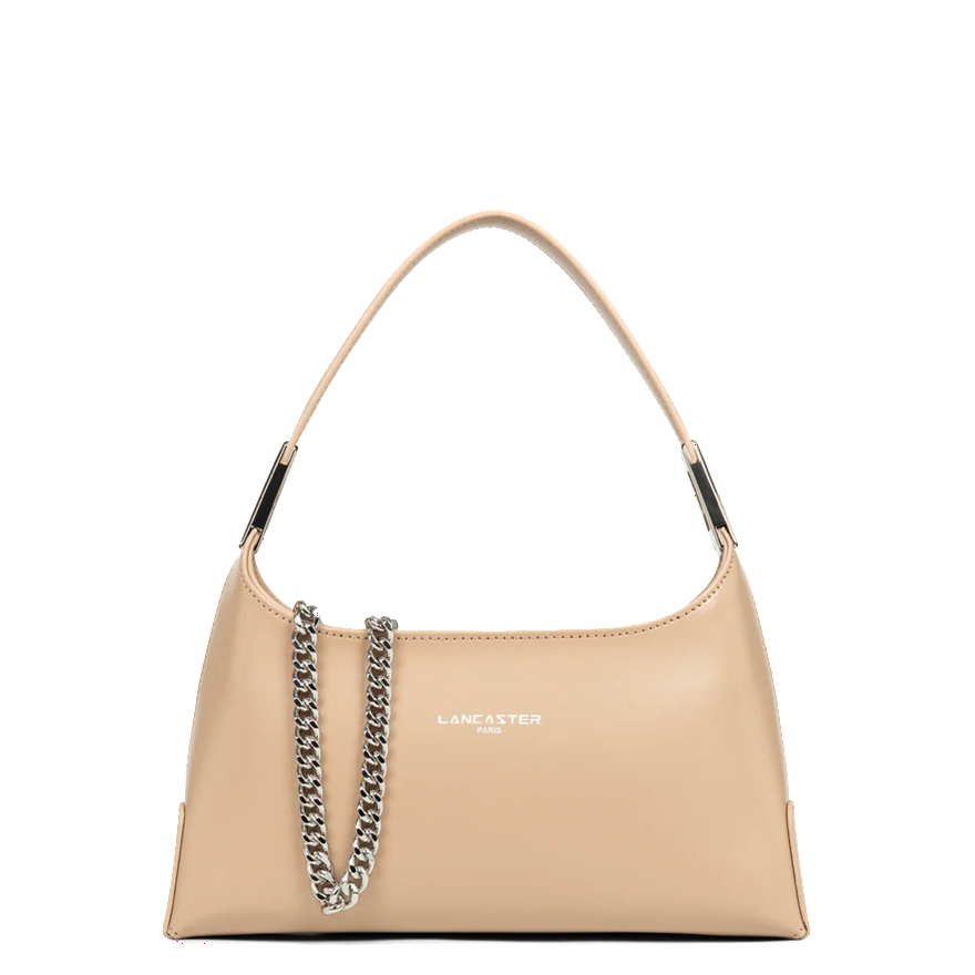 PETIT SAC A MAIN LANCASTER SUAVE ACE BEIGE FONCÉ 433-30 BEIGEFONCE www.solene-maroquinerie.fr