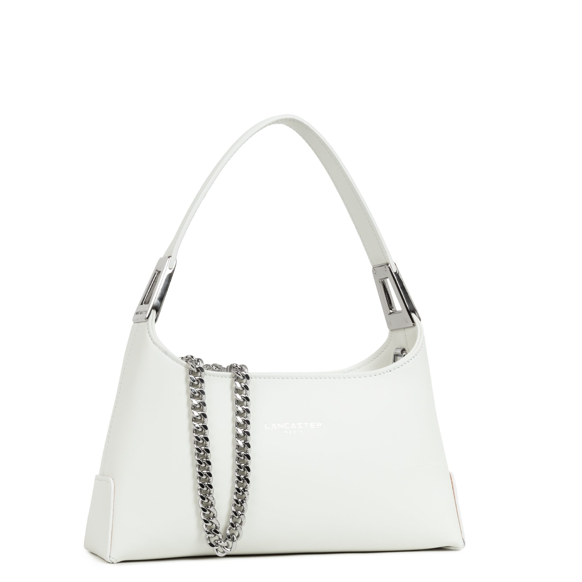 PETIT SAC A MAIN LANCASTER SUAVE ACE BLANC CASSÉ 433-30 BLANCAS www.solene-maroquinerie.fr 2