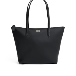 PETIT SAC CABAS LACOSTE L.12.12 CONCEPT NOIR NF2037PO 000 www.solene-maroquinerie.fr