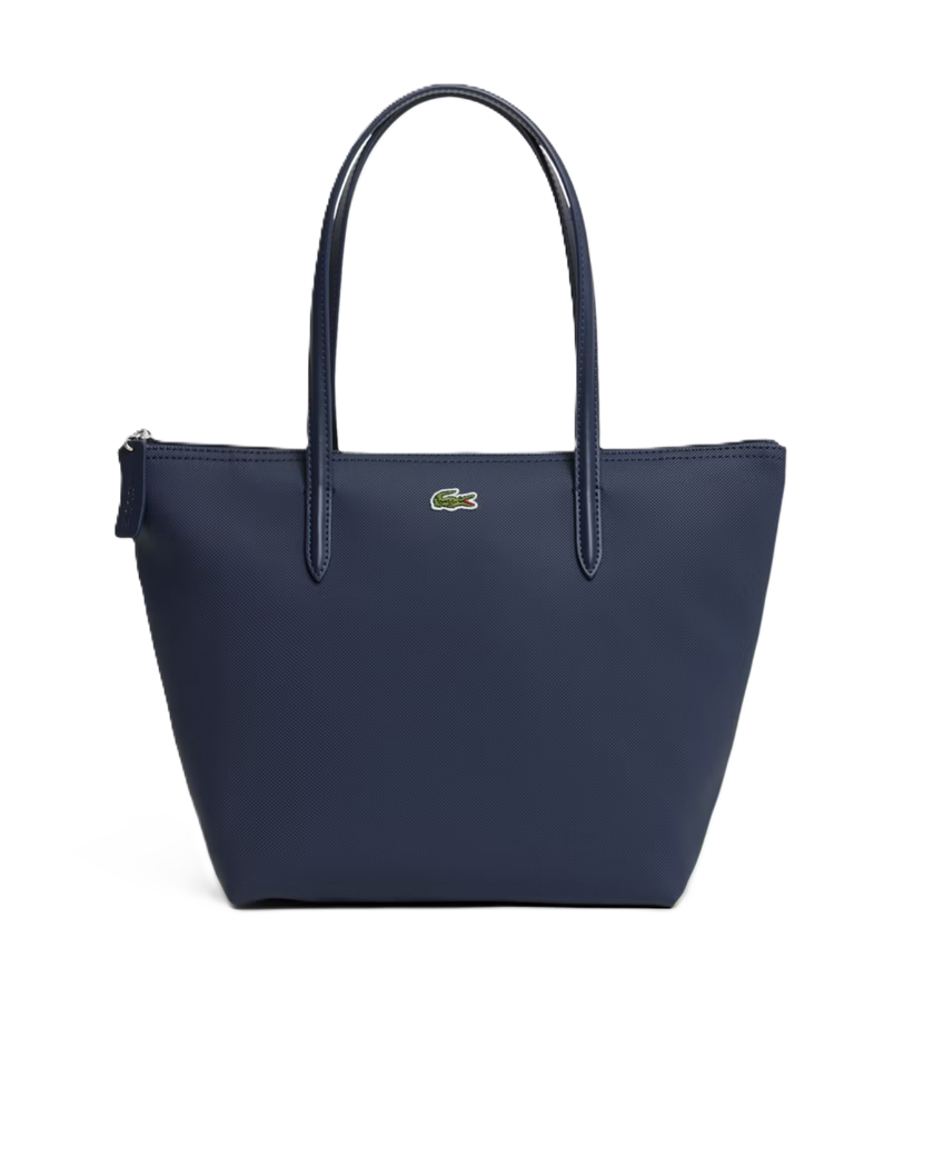 PETIT SAC CABAS LACOSTE L.12.12 CONCEPT PENOMBRE NF2037PO 141 www.solene-maroquinerie.fr