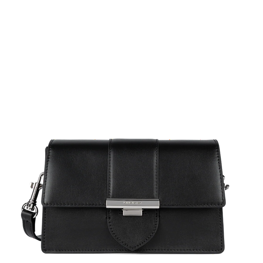 PETIT SAC TROTTEUR LANCASTER PARIS ILY NOIR 531-012 NOIR www.solene-maroquinerie.fr
