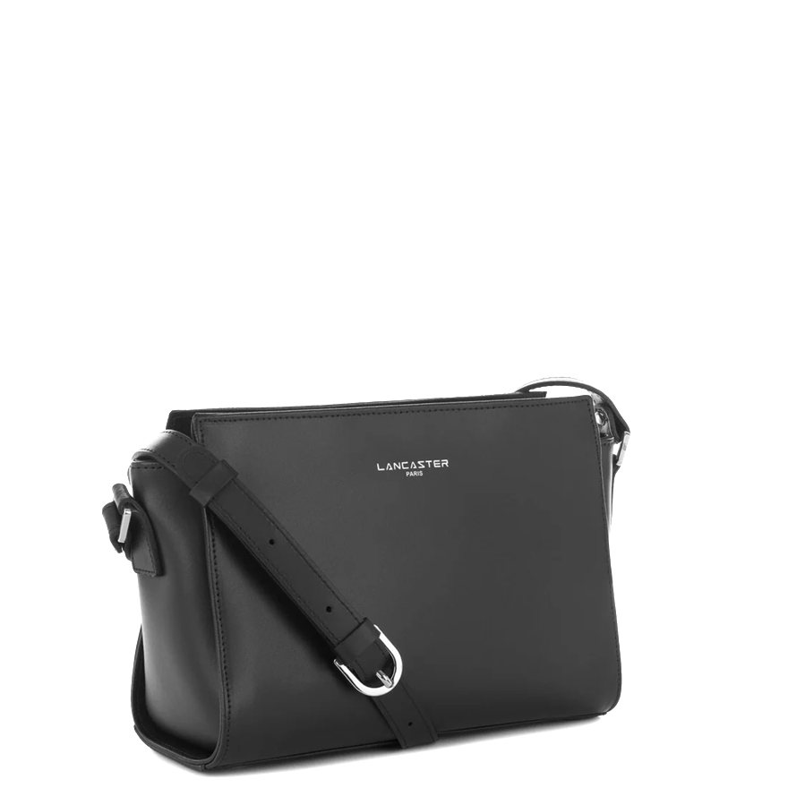 PETIT SAC TROTTEUR LANCASTER SMOOTH NOIR 437-02 NOIR www.solene-maroquinerie.fr 2