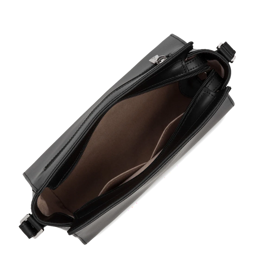 PETIT SAC TROTTEUR LANCASTER SMOOTH NOIR 437-02 NOIR www.solene-maroquinerie.fr 4