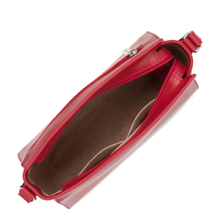 PETIT SAC TROTTEUR LANCASTER SMOOTH ROUGE 437-02 ROUGE www.solene-maroquinerie.fr 4