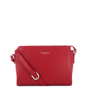 PETIT SAC TROTTEUR LANCASTER SMOOTH ROUGE 437-02 ROUGE www.solene-maroquinerie.fr
