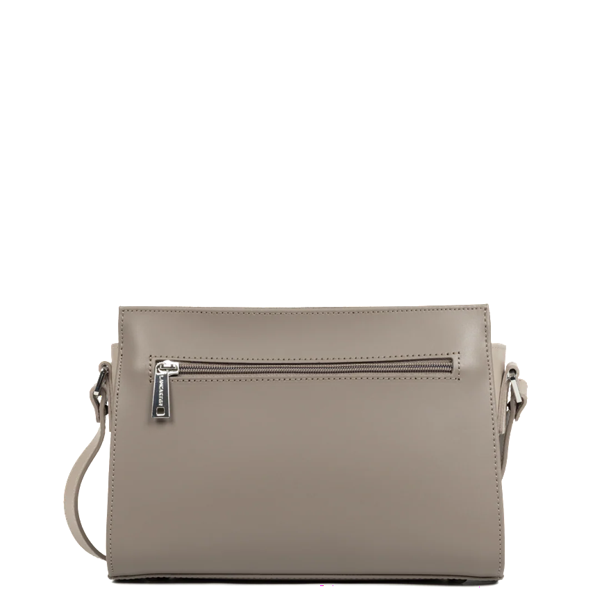PETIT SAC TROTTEUR LANCASTER SMOOTH TAUPE GALET 437-02 TAUPE_GALE www.solene-maroquinerie.fr 3