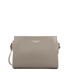 PETIT SAC TROTTEUR LANCASTER SMOOTH TAUPE GALET 437-02 TAUPE_GALE www.solene-maroquinerie.fr