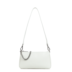 POCHETTE LANCASTER SUAVE EVEN BLANC CASSE 433-14-BLANCCAS www.solene-maroquinerie.fr