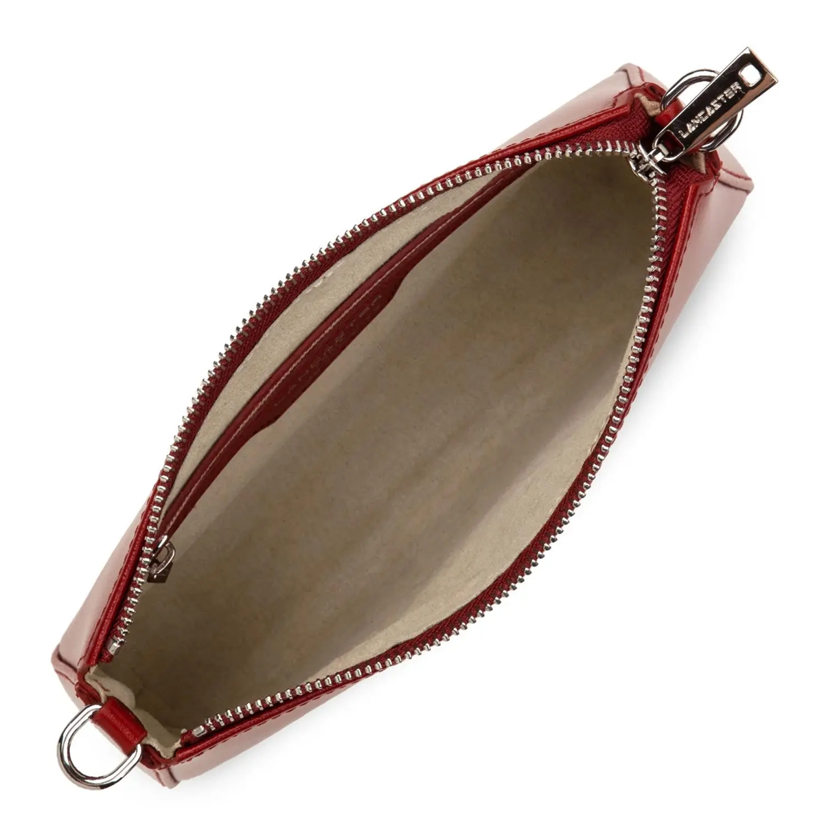 POCHETTE LANCASTER SUAVE EVEN CARMIN 433-14 CARMIN www.solene-maroquinerie.fr 4