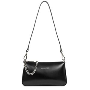 POCHETTE LANCASTER SUAVE EVEN NOIR 433-14-NOIR www.solene-maroquinerie.fr