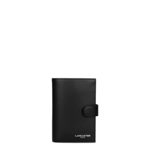 PORTEFEUILLE LANCASTER SMOOTH NOIR 137-15 NOIR www.solene-maroquinerie.fr