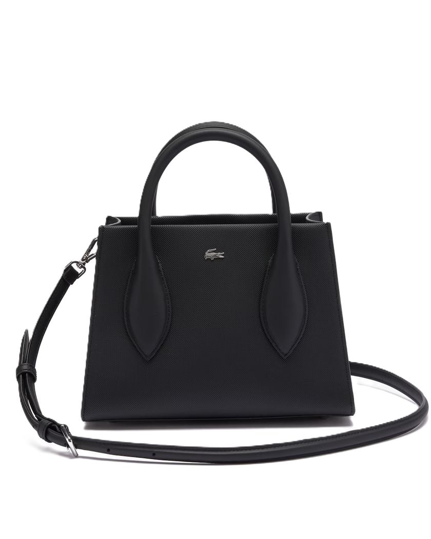 SAC A MAIN LACOSTE DAILY CITY NOIR NF4761DZ 000 www.solene-maroquinerie.fr 2