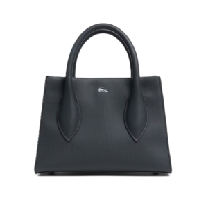 SAC A MAIN LACOSTE DAILY CITY NOIR NF4761DZ 000 www.solene-maroquinerie.fr